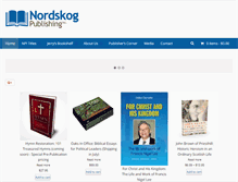 Tablet Screenshot of nordskogpublishing.com
